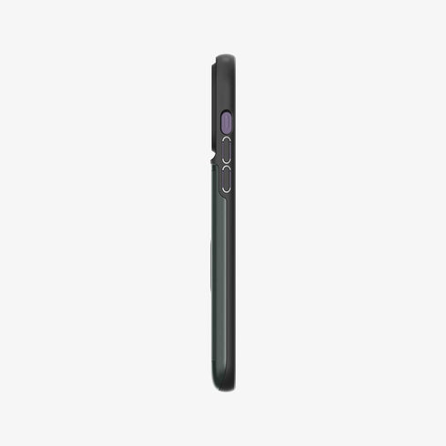 ACS04835 - iPhone 14 Pro Max Case Slim Armor CS in black showing the back